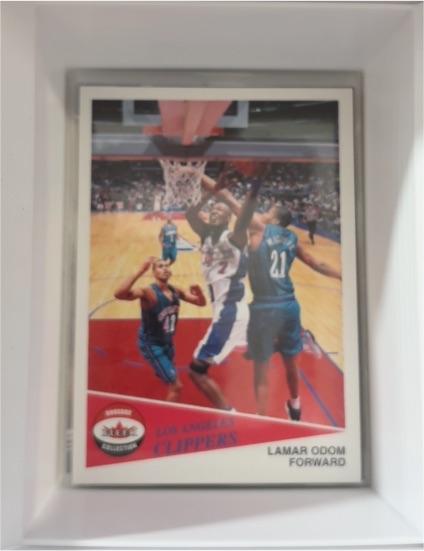 2001-02 Fleer Shoebox #113 Lamar Odom — front