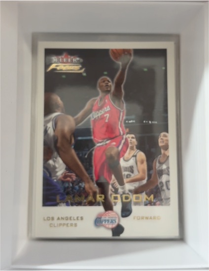 1999-00 Fleer Focus #119R Lamar Odom Rookie — front