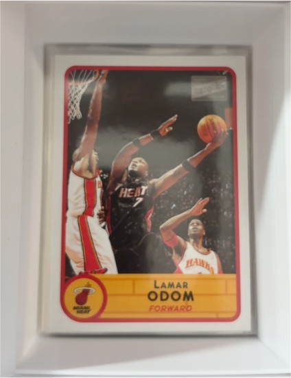 2003 Topps Bazooka #7 Lamar Odom — front