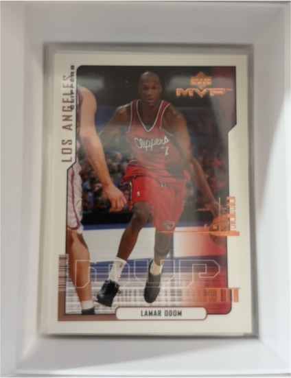 2000-01 Upper Deck MVP #72 Lamar Odom — front
