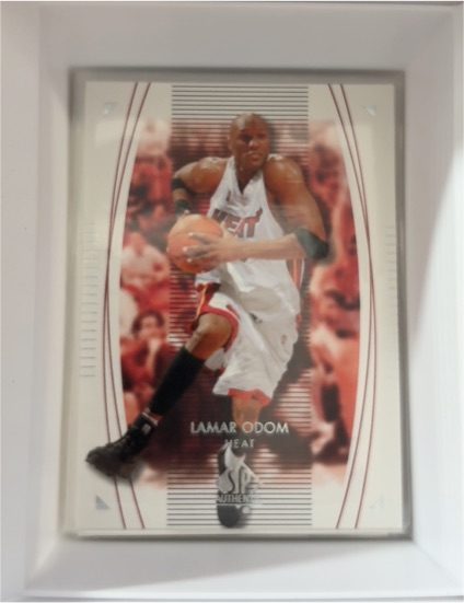 2003-04 SP Authentic #42 Lamar Odom — front