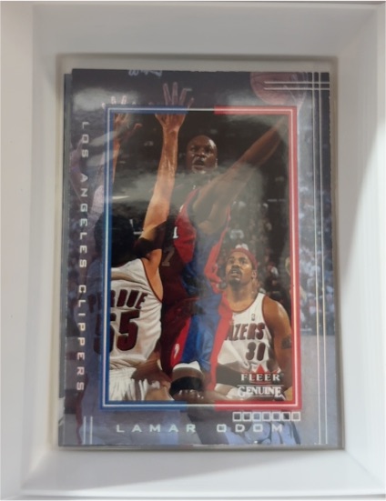 2001-02 Fleer Genuine #8 Lamar Odom — front