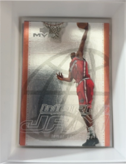 2000-01 Upper Deck MVP World Jam #WJ13 Lamar Odom — front