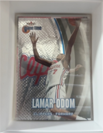 2000-01 Fleer Game Time #66 Lamar Odom — front