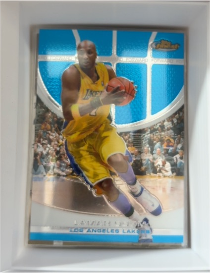 2005-06 Topps Finest #46 Lamar Odom — front