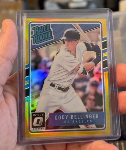 2017 Donruss Optic #65 Cody Bellinger Rated Rookie — front