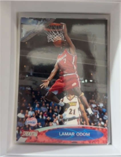 2000-01 Topps Stadium Club #11 Lamar Odom — front
