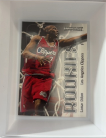 1999-00 SkyBox Impact #100 Lamar Odom — front