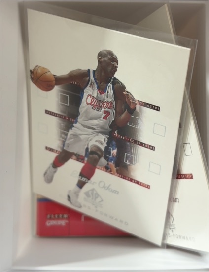 2001-02 Upper Deck SP Authentic #36 Lamar Odom — front