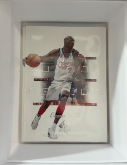 2001-02 Upper Deck SP Authentic #36 Lamar Odom — front