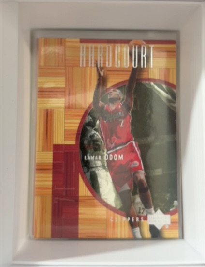 2000-01 Upper Deck Hardcourt #23 Lamar Odom — front