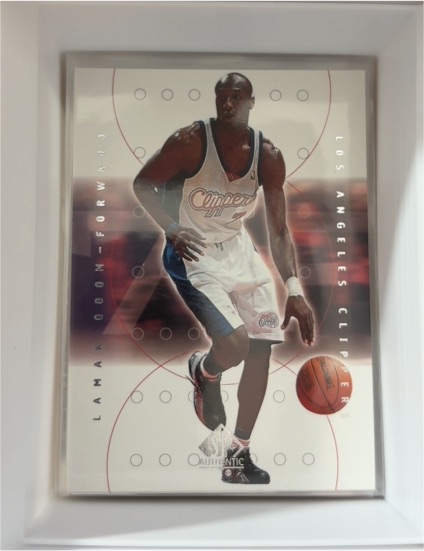 2000-01 Upper Deck SP Authentic #35 Lamar Odom — front