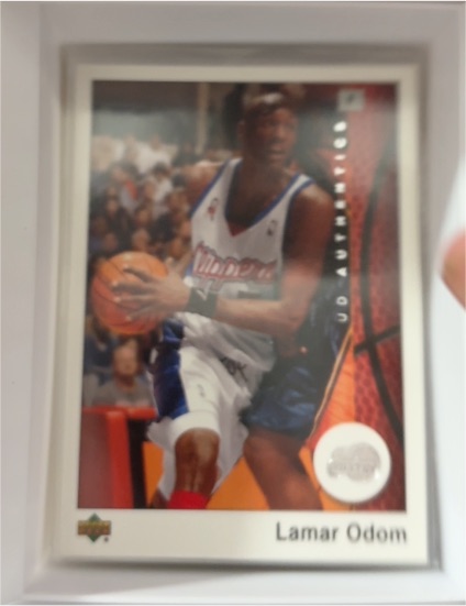 2002-03 Upper Deck Authentics #33 Lamar Odom — front