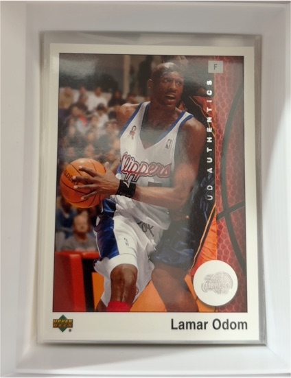 2002-03 Upper Deck Authentics #33 Lamar Odom — front