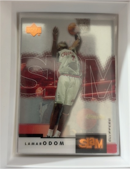 2000-01 Upper Deck Slam #24 Lamar Odom — front