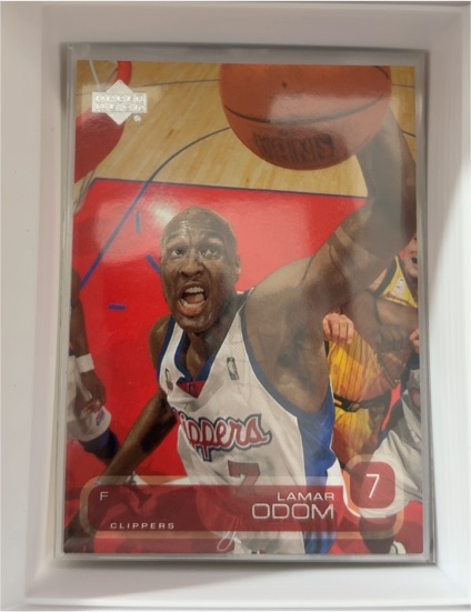 2001-02 Upper Deck #69 Lamar Odom — front