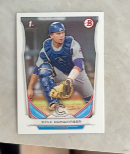 2014 Bowman Draft #DP2 Kyle Schwarber — front