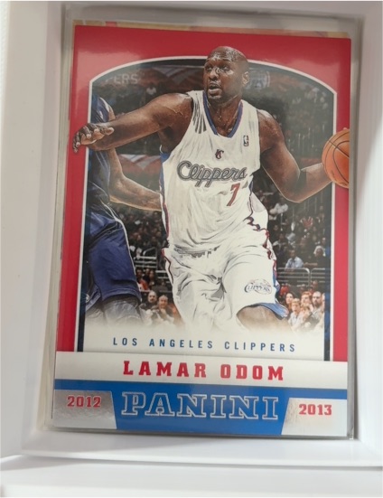 2012-13 Panini #101 Lamar Odom — front