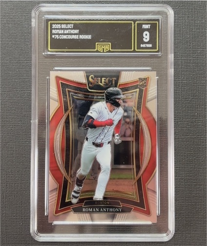 2025 Panini Select #75 Roman Anthony Concourse Rookie — front