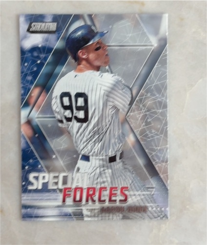 2018 Topps Stadium Club Special Forces #SF-AJ Aaron Judge — front