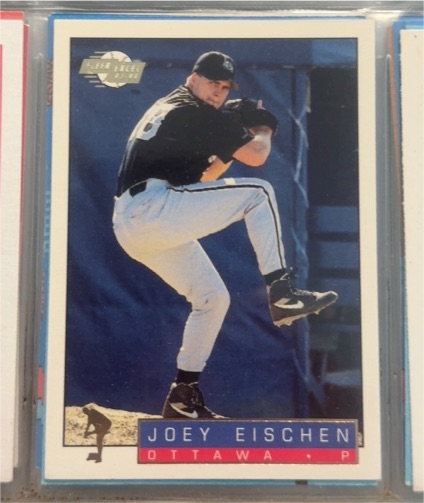 1993-94 Fleer Excel #224 Joey Eischen — front