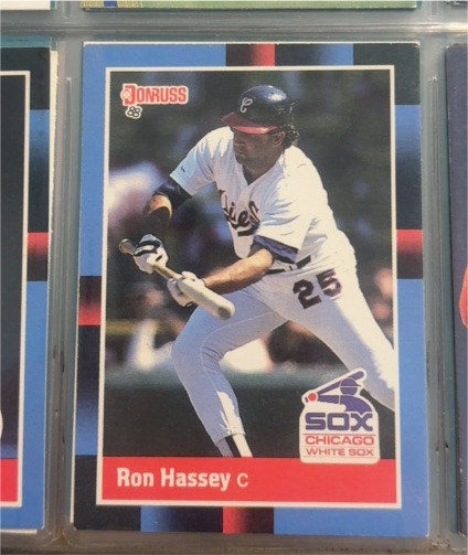 1988 Donruss #580 Ron Hassey — front