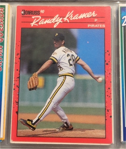 1990 Donruss #409 Randy Kramer — front