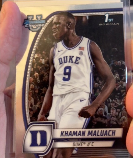 2024-25 Bowman Chrome University #46 Khaman Maluach — front