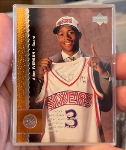 1996-97 Upper Deck #91 Allen Iverson — front
