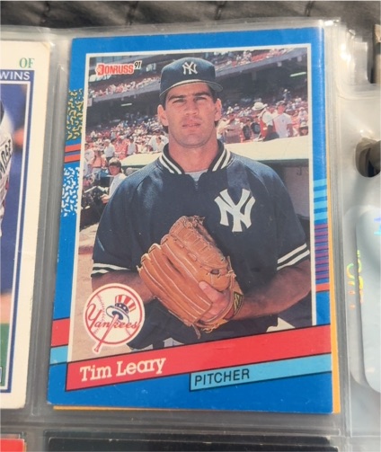 1991 Donruss #67 Tim Leary — front