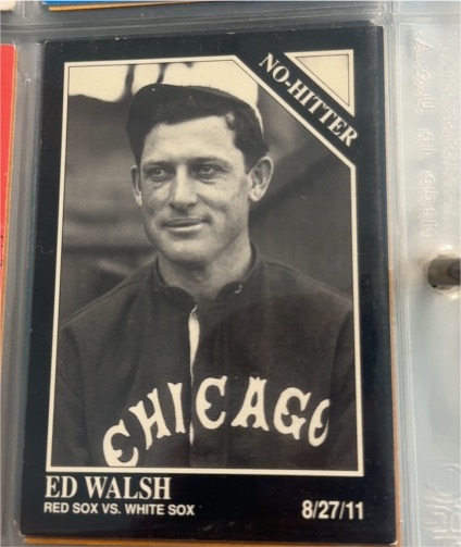 1992 Conlon Collection TSN #337 Ed Walsh — front