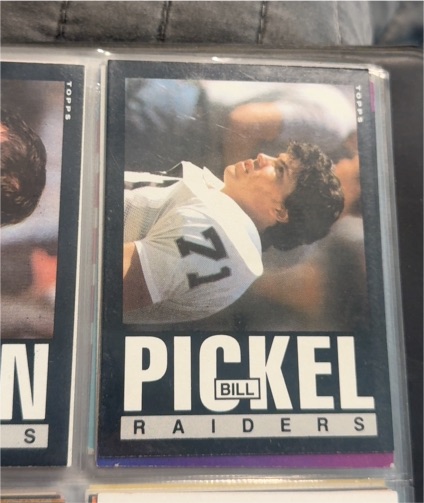 1985 Topps #296 Bill Pickel — front