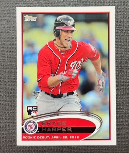 2012 Topps Update Series #US183 Bryce Harper Rookie Debut — front