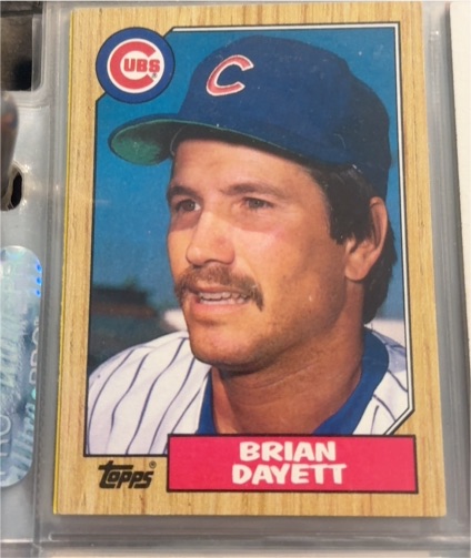 1987 Topps #369 Brian Dayett — front