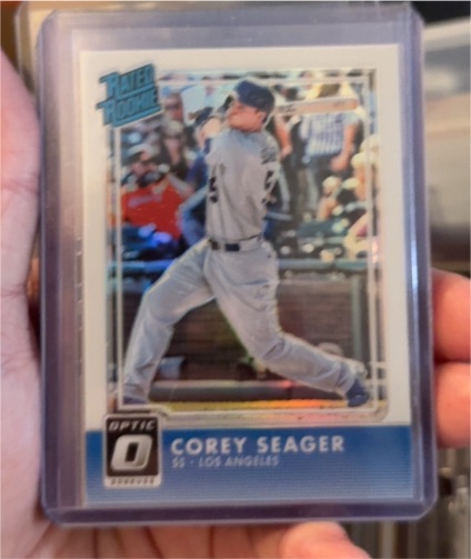 2016 Donruss Optic #32 Corey Seager — front