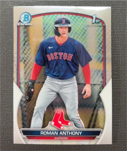 2023 Bowman Chrome 1st #BCP-71 Roman Anthony — front
