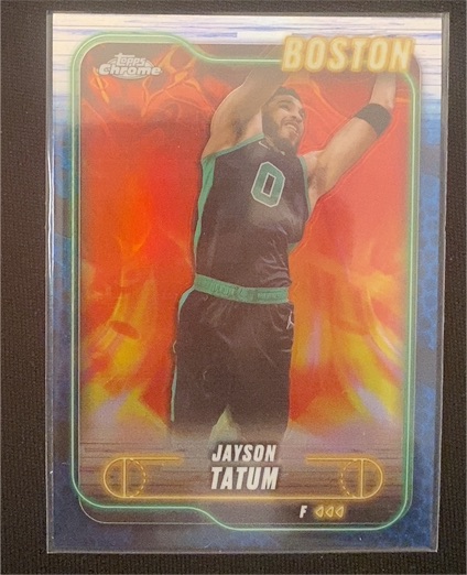 2024-25 Topps Chrome #51 Jayson Tatum — front