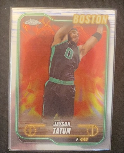 2024-25 Topps Chrome #51 Jayson Tatum — front