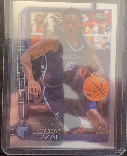 2025 Topps Chrome #299 Javon Small — front