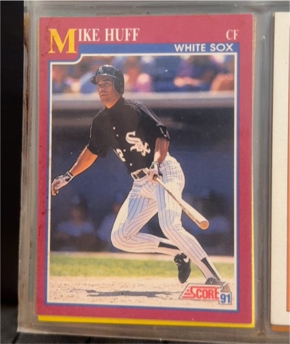 1991 Score Rookie & Traded #52T Mike Huff — front