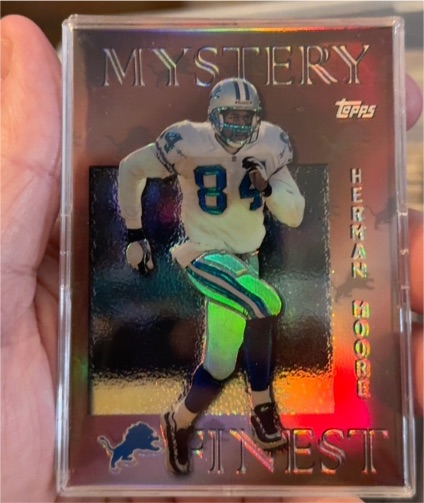1997 Topps Mystery Finest #M12 Herman Moore — front