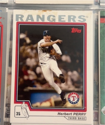 2004 Topps #633 Herbert Perry — front