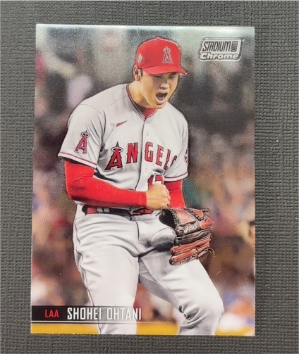2021 Topps Stadium Club Chrome #37 Shohei Ohtani — front