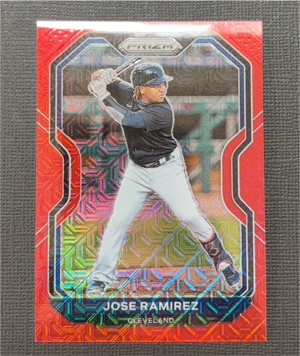 2021 Panini Prizm #16 Jose Ramirez — front