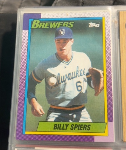 1990 Topps #538 Billy Spiers — front