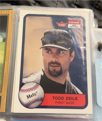2001 Fleer Platinum #246 Todd Zeile — front
