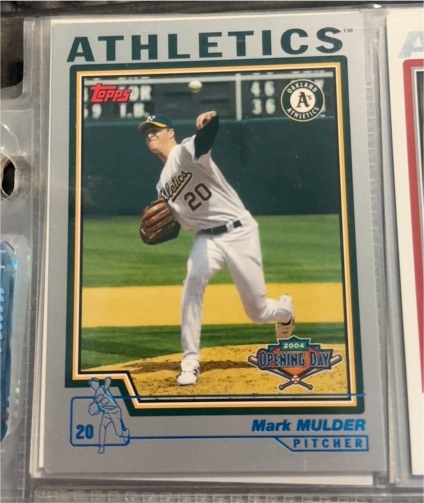2004 Topps Opening Day #35 Mark Mulder — front
