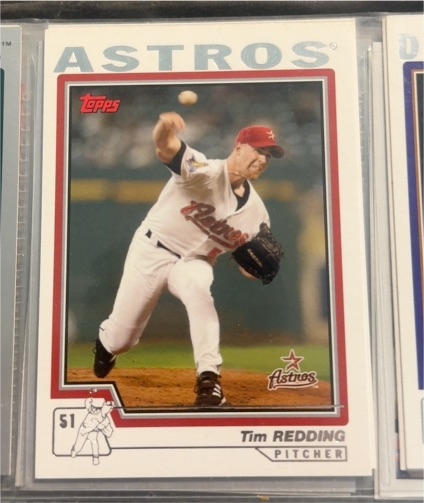 2004 Topps #572 Tim Redding Houston Astros — front