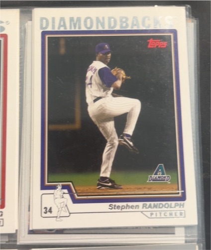 2004 Topps #587 Stephen Randolph — front