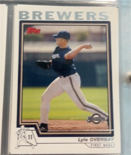2004 Topps #529 Lyle Overbay — front
